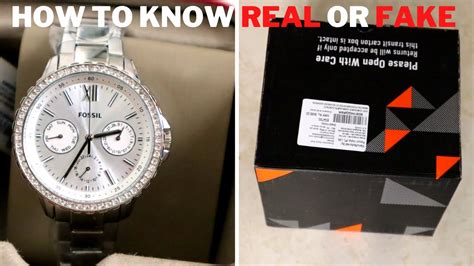 fossil watch original vs fake amazon|are fossil watches genuine.